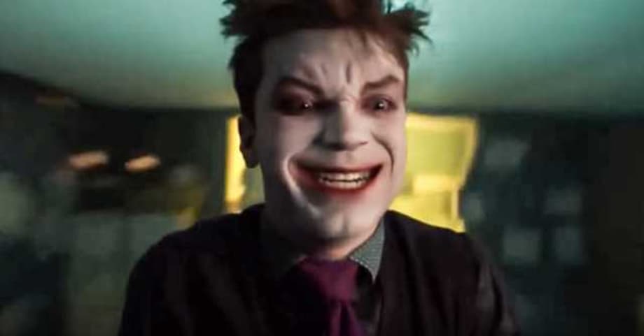 GOTHAM: Cameron Monaghan's Jeremiah Goes Full Joker In This New Season 5 BTS Image