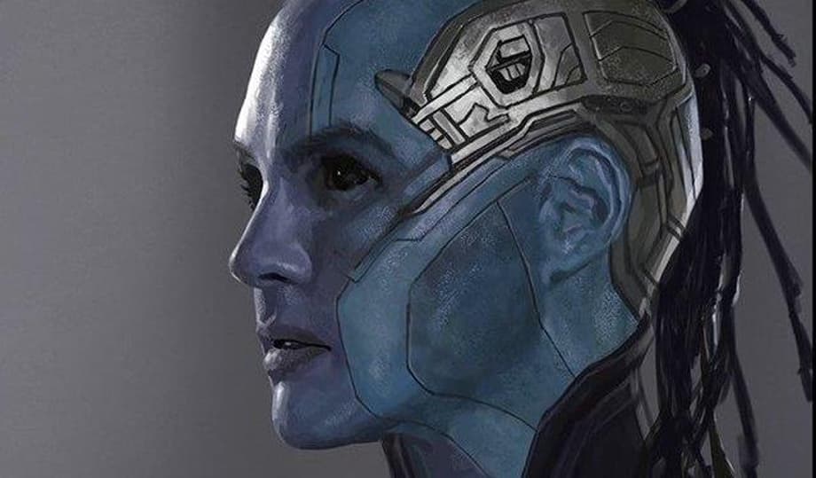 GUARDIANS OF THE GALAXY VOL. 3 Concept Art Reveals Early Alternate Look For Nebula