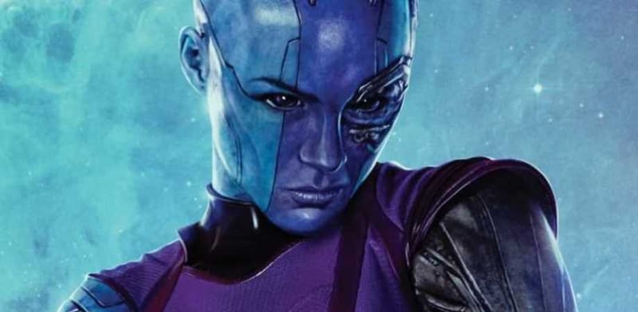 GUARDIANS OF THE GALAXY VOL. 3 Star Karen Gillan Teases Battle-Damaged Nebula With New BTS Photo