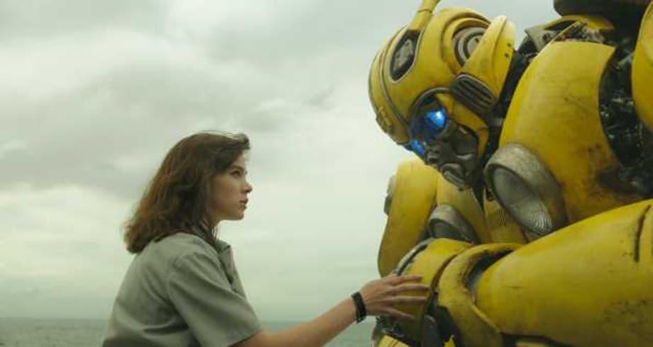 Hailee Steinfeld Makes A Cool New Friend In These New Ultra Hi-Res Stills From BUMBLEBEE