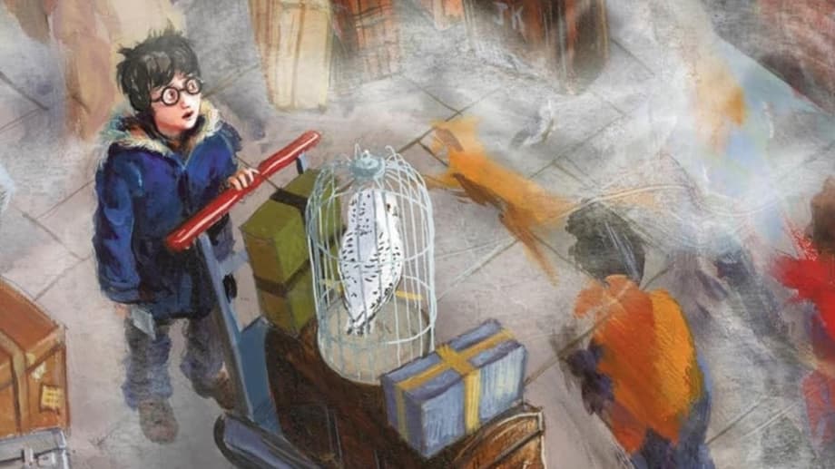HARRY POTTER Set Videos Showcase Platform 9¾ And A Tease Of Hogwarts School Concept Art