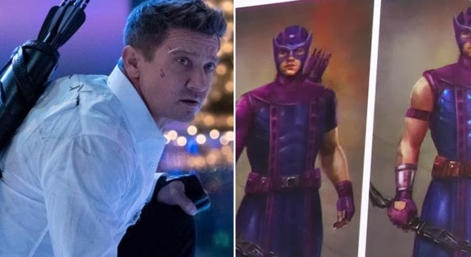 HAWKEYE Concept Art Reveals Comic-Accurate Costume For Jeremy Renner's Clint Barton