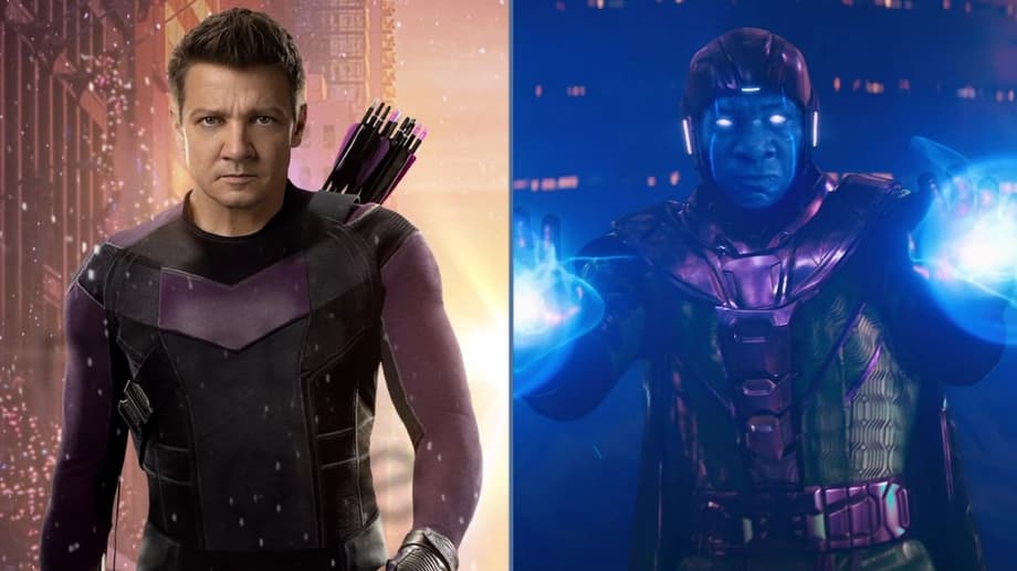 HAWKEYE Star Jeremy Renner Talks Marvel's &quot;Big Plans&quot; For Jonathan Majors' Kang And Online Cancel Culture