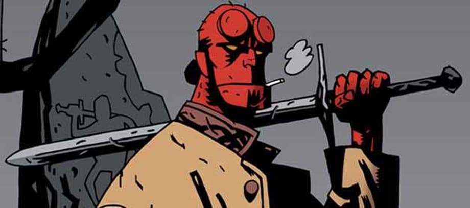 HELLBOY Reboot Star David Harbour Shares Our First Behind-The-Scenes Production Still From The The Movie