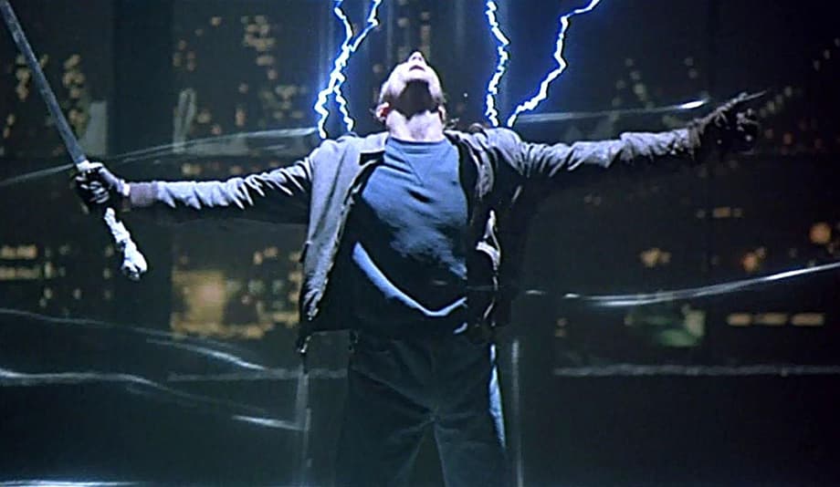 HIGHLANDER: Henry Cavill's Blood-Soaked Connor MacLeod Rides A Motorcyle In Latest Set Photos