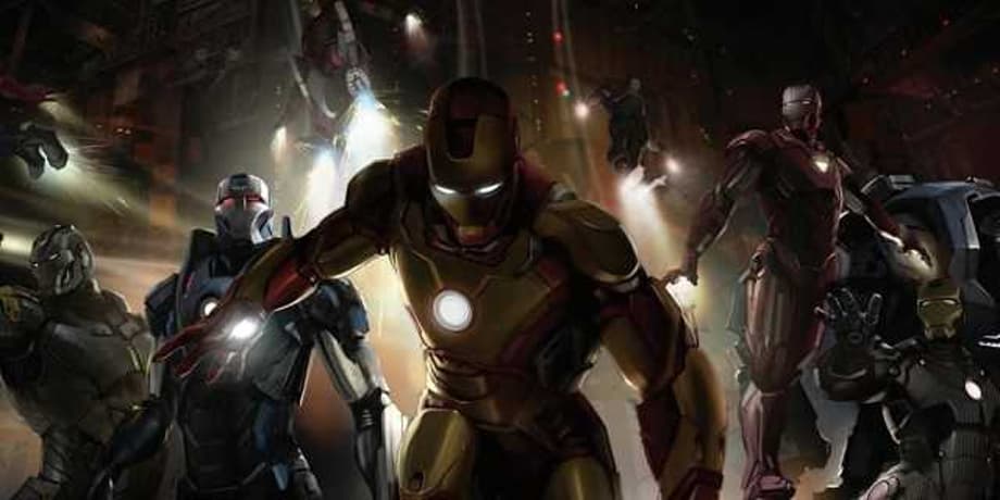 Incredible IRON MAN 3 Keyframes Focus On Key Moments Like The Mandarin's Battle With The Iron Legion