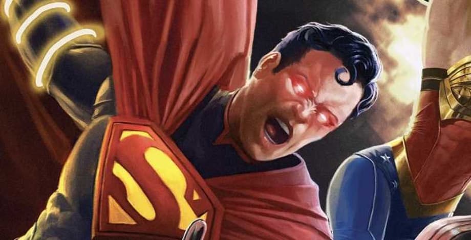 INJUSTICE DC Animated Feature Set For Release Next Month; Check Out The Blu-Ray Cover Art