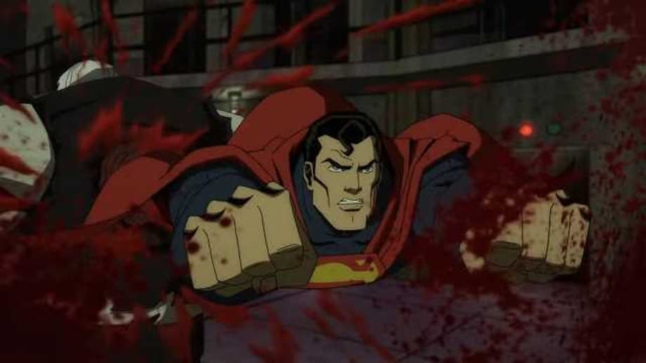 INJUSTICE: Superman Is UNLEASHED In Bloody Red-Band Trailer For The DC Animated Movie