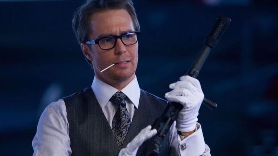 IRON MAN 2 Star Sam Rockwell Says It Would Be &quot;Fun&quot; To Return As Villainous Justin Hammer In THUNDERBOLTS