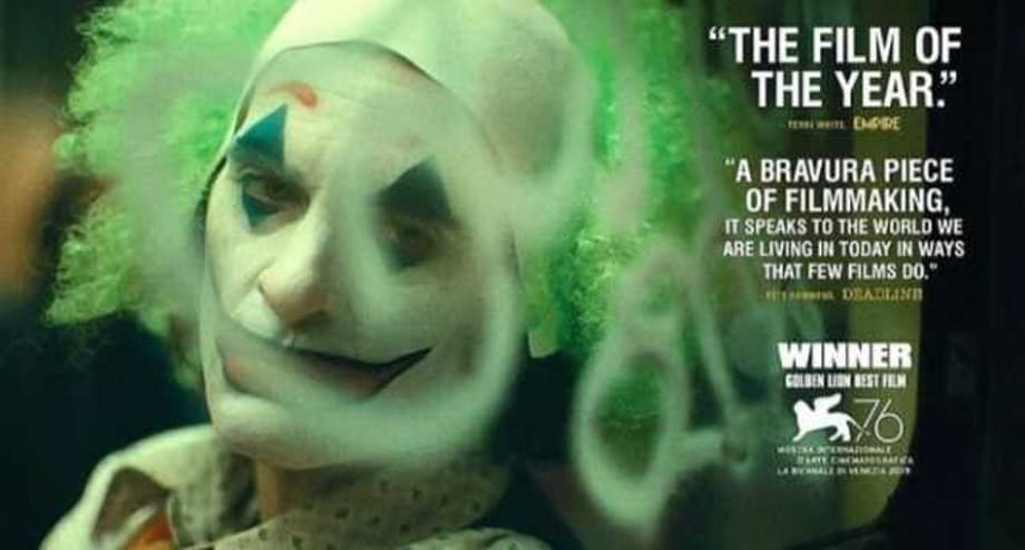 JOKER Officially Begins Its Oscar Campaign - Can It Secure Joaquin Phoenix His First Academy Award?