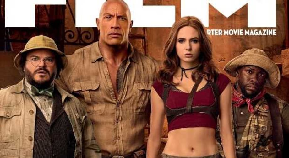 JUMANJI: THE NEXT LEVEL Total Film Cover & Stills See The Players Upgrade Their Gear