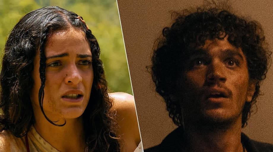 JURASSIC WORLD REBIRTH Stars Luna Blaise & David Iacono Break Down Being Chased By A T-Rex (Exclusive)
