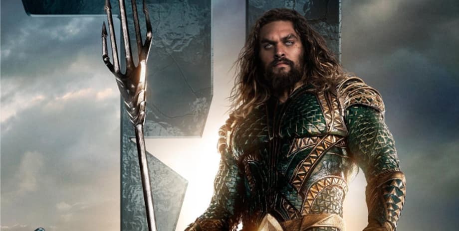 JUSTICE LEAGUE Character Posters Begin To Roll Out With Jason Momoa As AQUAMAN