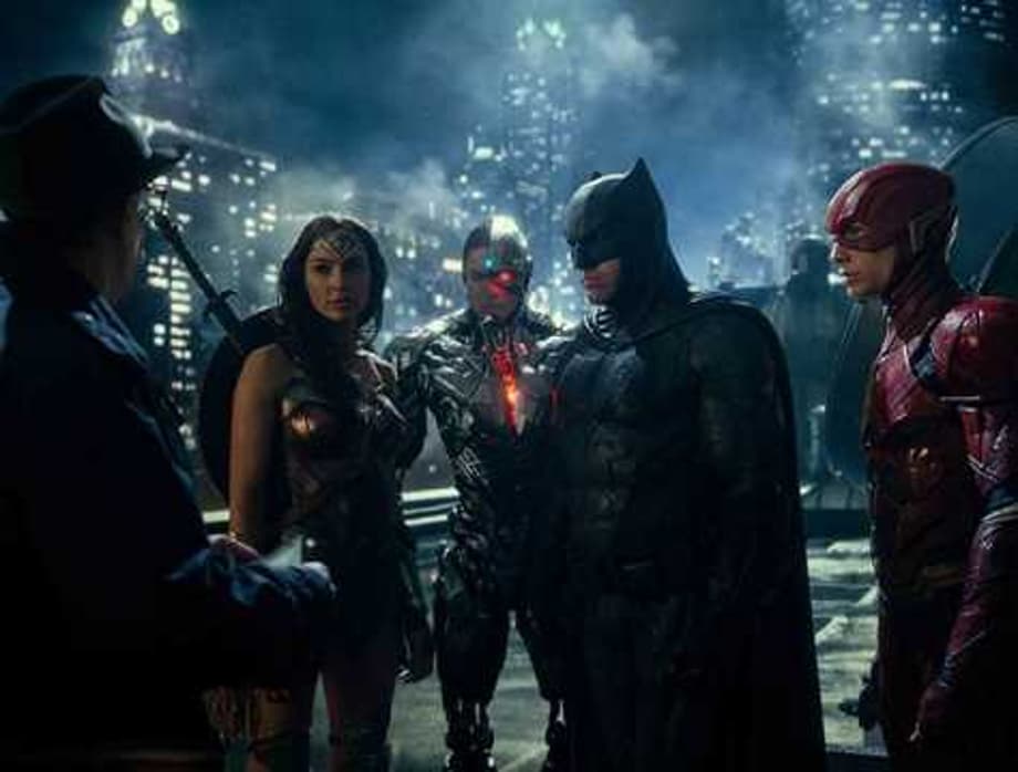 JUSTICE LEAGUE: Commissioner Gordon Greets The Team In One Of Three New Extended Clips