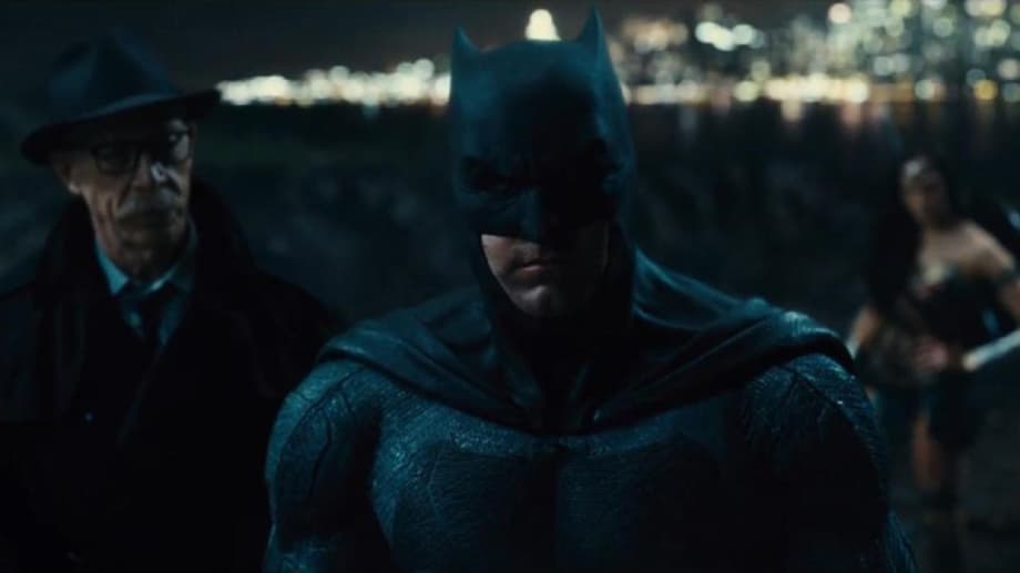 JUSTICE LEAGUE Director Zack Snyder Shares A Moody New Image Of Ben Affleck As The Dark Knight