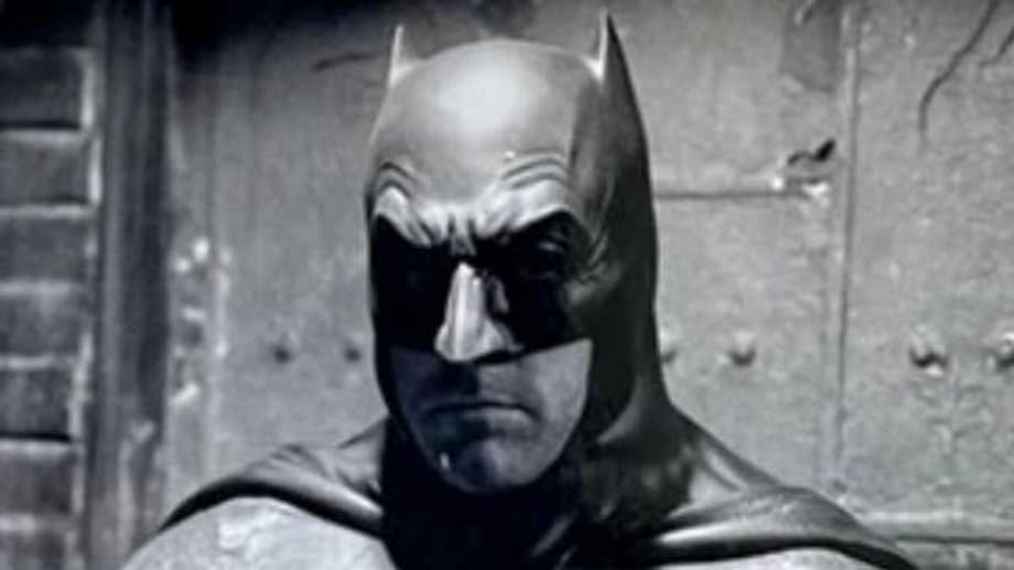 JUSTICE LEAGUE Director Zack Snyder Teases &quot;Book 1&quot; With A New Shot Of A Beefed Up Ben Affleck As Batman