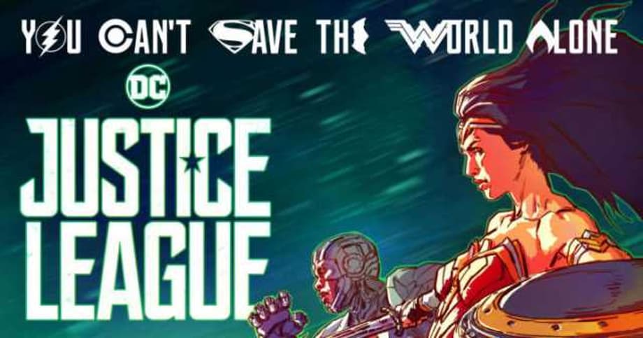 JUSTICE LEAGUE IMAX Poster Unites The Heroes As A New Promo Announces That Tickets Are Now Available