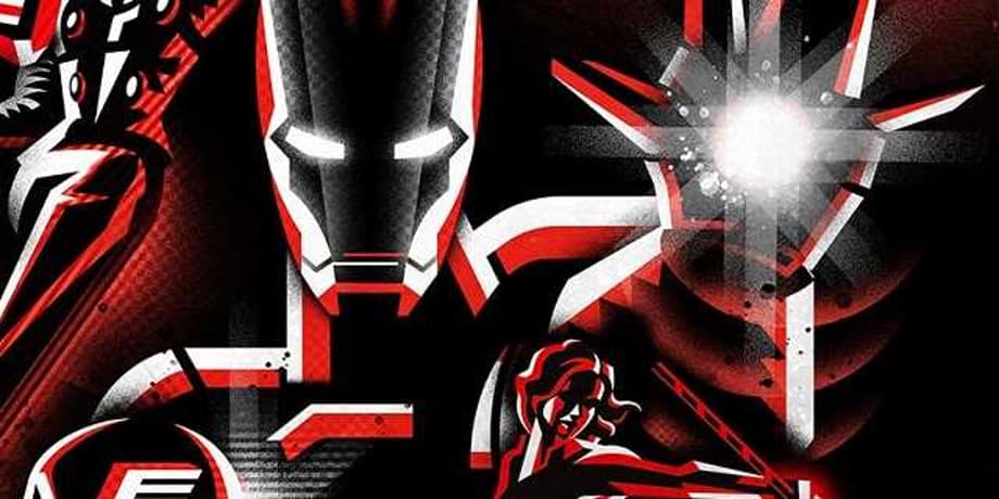 Latest AVENGERS: ENDGAME Poster Delivers A Stylish Take On The Original Six Members Of The Team