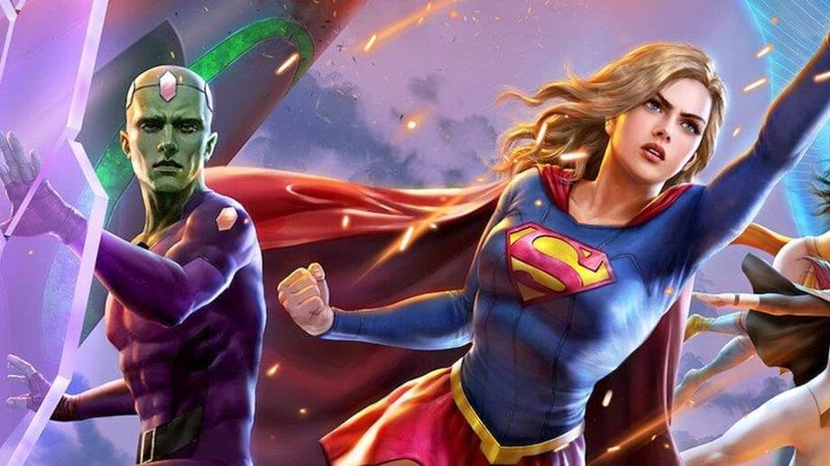 LEGION OF SUPER-HEROES: Check Out The Awesome Cover Art For Upcoming Animated Supergirl Team-Up