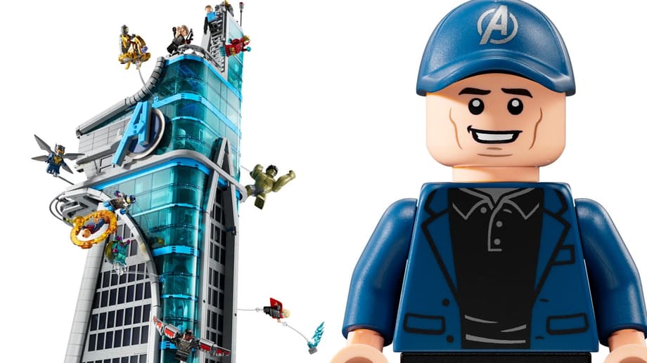 LEGO Reveals Epic 5,201-Piece AVENGERS TOWER Set And It Includes A Kevin Feige Minifigure