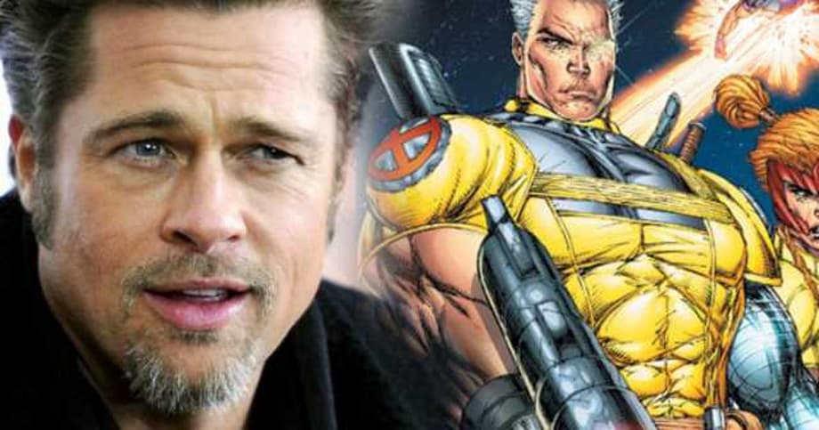 Looks Like Brad Pitt Was In Line For The Role Of Cable In DEADPOOL 2 After All; May Still Be A Contender