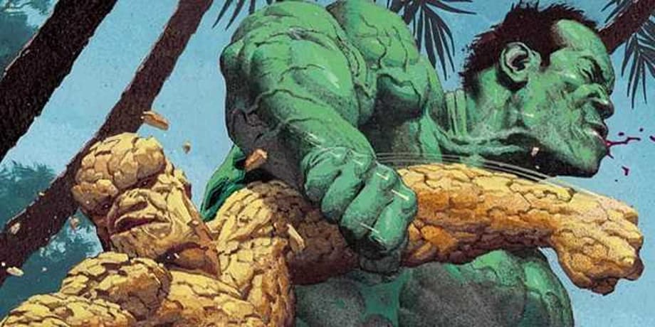 Marvel Comics Finally Reveals Who Is Stronger Between The Hulk And The Thing In FANTASTIC FOUR #13