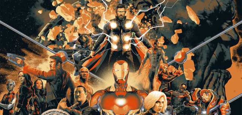 Marvel Unveils Mondo's Awesome AVENGERS: INFINITY WAR Variant Poster Ahead Of SDCC