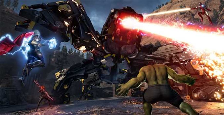 MARVEL'S AVENGERS Assemble In Action-Packed CG Trailer For PS4; Square Enix Offers Co-Op Details