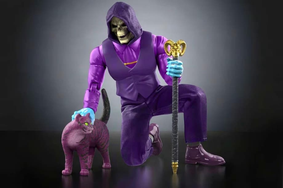 Masters Of The Universe: Mattel Unveils "Dream Date" Skeletor Figure; Concept Art Features Battle Cat Designs