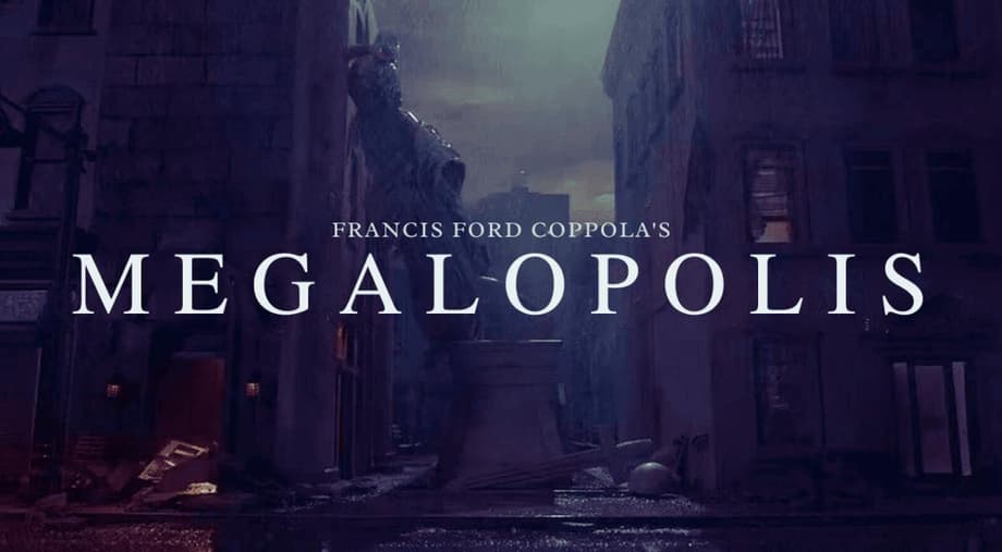 MEGALOPOLIS: Adam Driver & Nathalie Emmanuel Feature In First Look At Francis Ford Coppola's Sci-Fi Epic