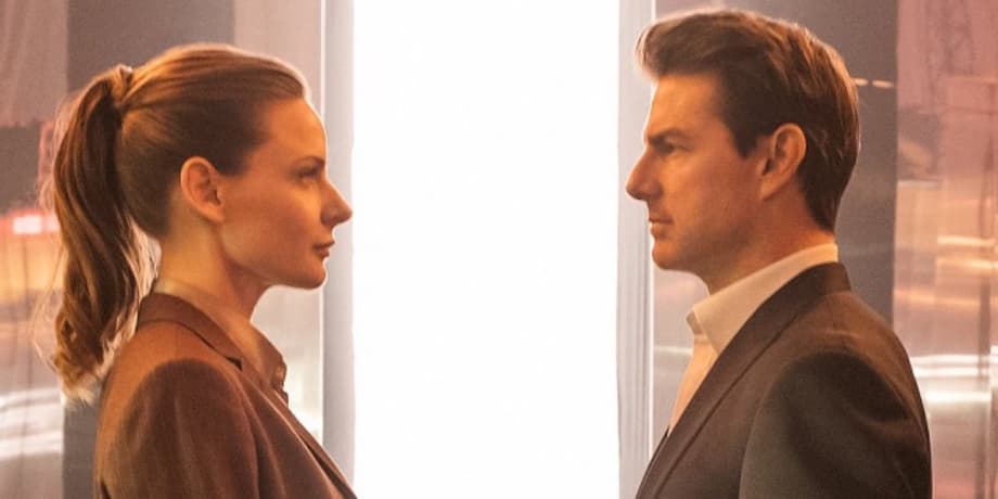 MISSION: IMPOSSIBLE - FALLOUT Photo Reunites Ethan Hunt & Ilsa Faust; Tom Cruise Reveals His Biggest Stunt Yet