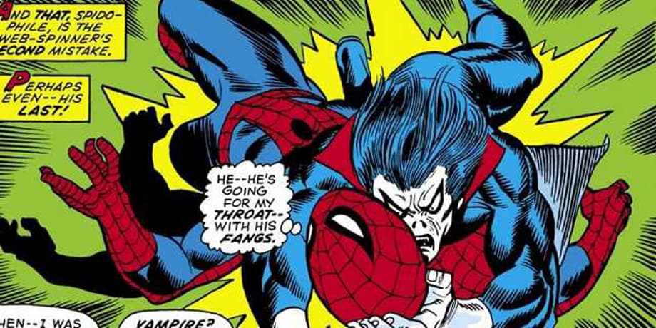 MORBIUS: Sony's Flash Thompson Account Appears To Be Teasing The Living Vampire's Presence In The MCU