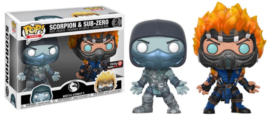 MORTAL KOMBAT Funko POPs Are Finally On The Way; First Wave Includes Sub Zero, Scorpion, Kitana And More