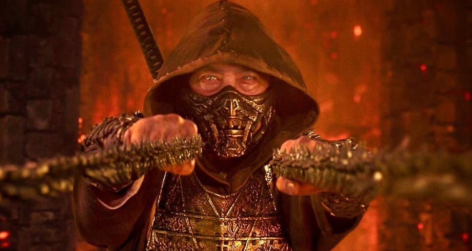 MORTAL KOMBAT II: Scorpion Delivers A Gruesome Fatality In New Teaser - SPOILERS