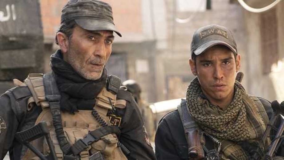 MOSUL Exclusive Interview With Director Matthew Michael Carnahan And Stars Suhail Dabbach & Adam Bessa