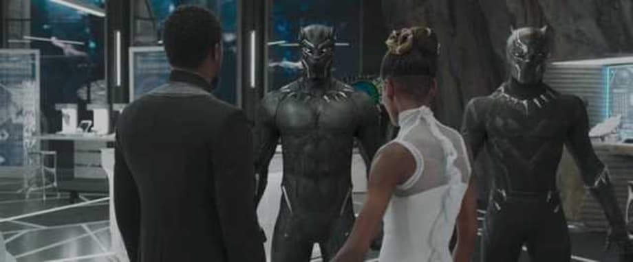 New AVENGERS 4 Set Photos See The Arrival Of Chadwick Boseman's Black Panther And Letitia Wright's Shuri