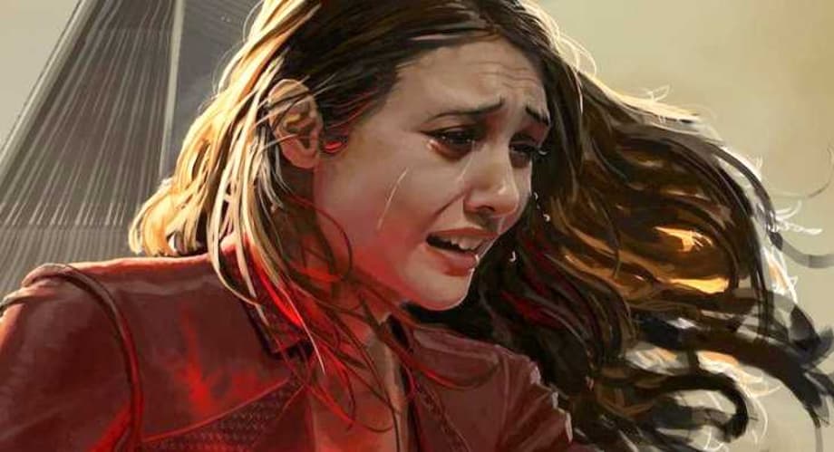 New AVENGERS: INFINITY WAR Concept Art Spotlights Wanda And Vision's Heartbreaking Farewell