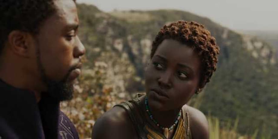 New BLACK PANTHER Image Sees T'Challa Stepping Out With Nakia To Wish Fans A Happy New Year