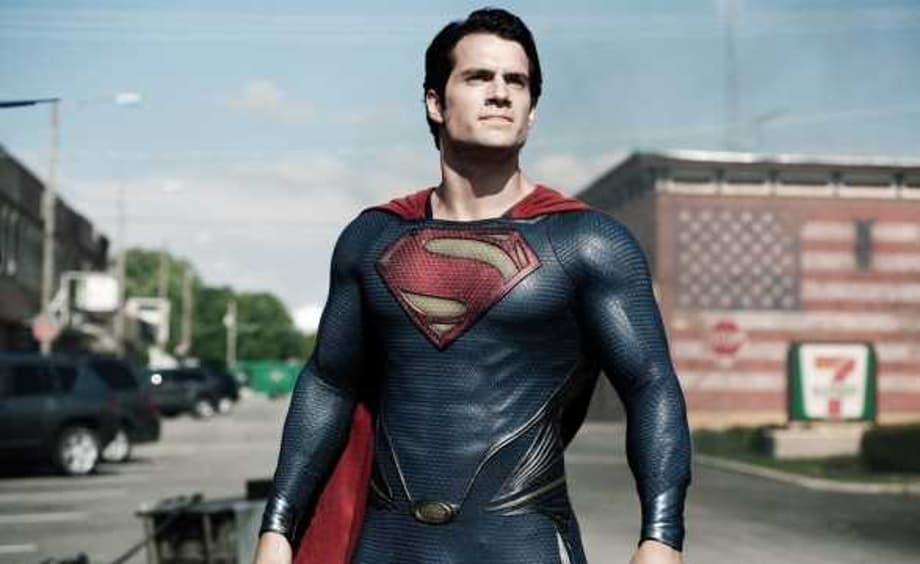 New Images Of Henry Cavill In An Unused Superman Suit For MAN OF STEEL Have Surfaced Online