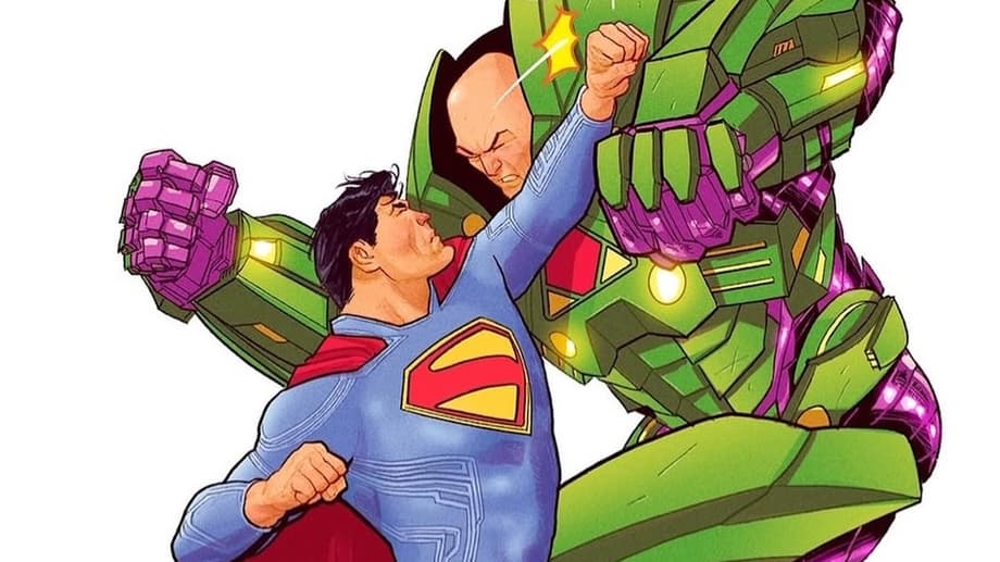 New MAN OF TOMORROW Artwork Features Superman VERSUS Lex As Isabela Merced And More Tease Involvement