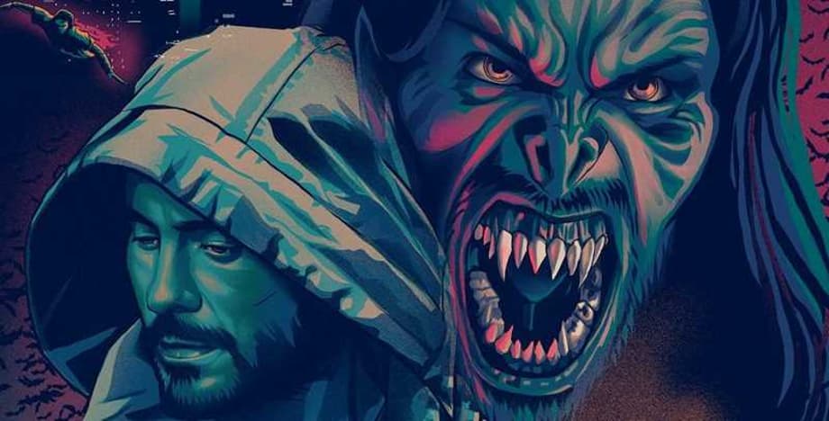 New MORBIUS Motion Poster Teases Jared Leto's Transformation Into The Living Vampire