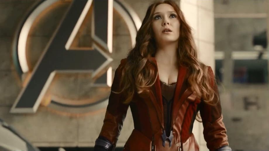 New Photos Of Elizabeth Olsen's Scarlet Witch Costume From AVENGERS: AGE OF ULTRON Have Been Revealed