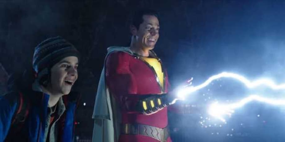 New SHAZAM! Promo Poster Features &quot;Captain Sparkle Fingers&quot; In All His Glory