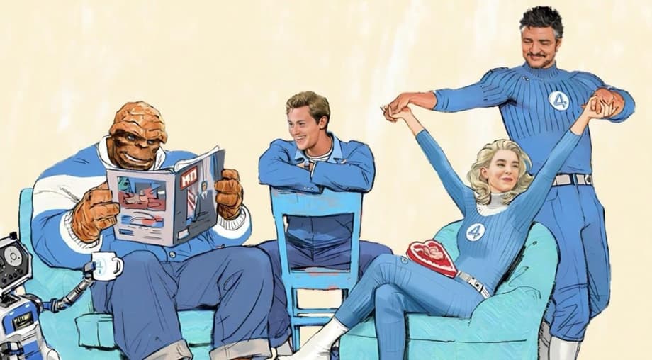 New THE FANTASTIC FOUR: FIRST STEPS Set Photos Give Us A Better Look At Pedro Pascal As Reed Richards