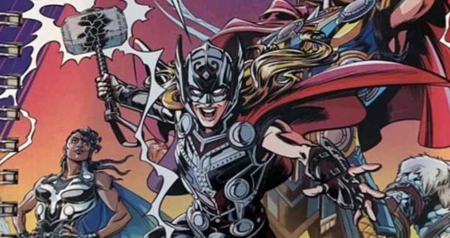 New THOR: LOVE AND THUNDER Promo Art Features Jane Foster, Valkyrie, Korg, And More