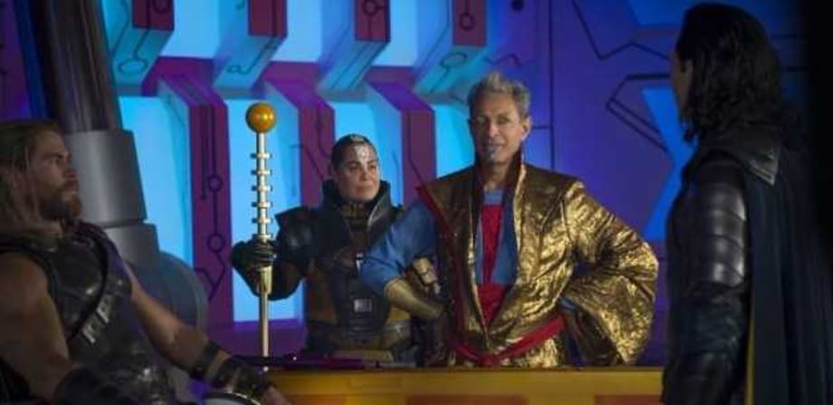 New THOR: RAGNAROK Image Gives Us Another Look At The Grandmaster, Valkyrie And Topaz