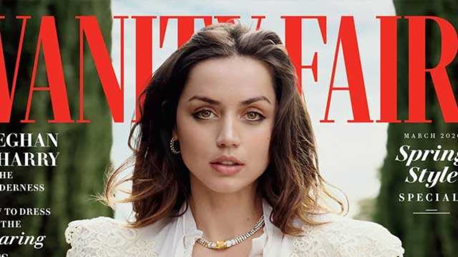 NO TIME TO DIE And KNIVES OUT Star Ana de Armas Stuns In New Vanity Fair Photoshoot