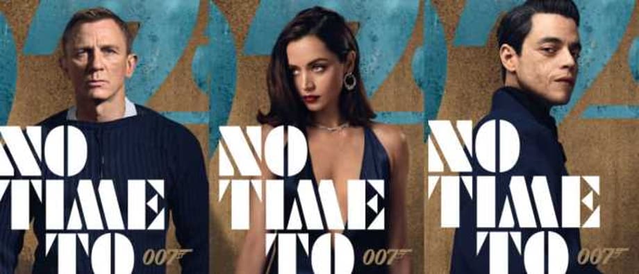 NO TIME TO DIE: Daniel Craig's James Bond Accelerates Into Action On This New IMAX Poster