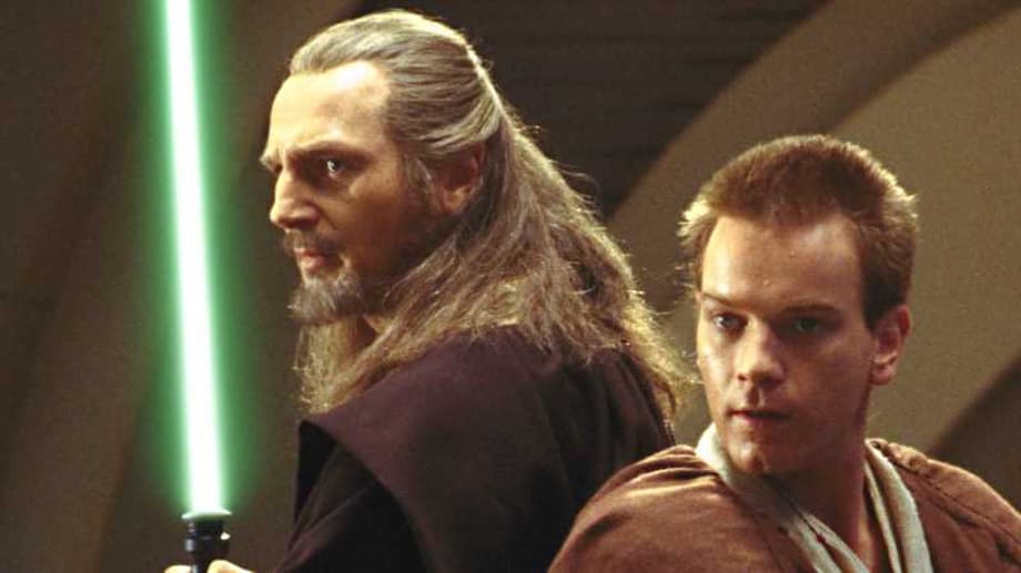 OBI-WAN KENOBI Star Liam Neeson Reflects On His Emotional, Tearful Return As Qui-Gon Jinn