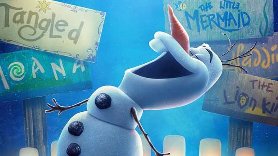 OLAF PRESENTS Poster And Trailer Teases The Beloved FROZEN Character's Retelling Of Disney Classics